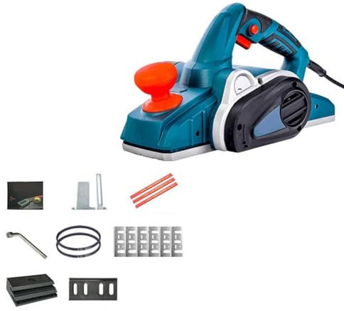 Electric Wood Planer, Household Portable Electric Planer, Small Push Planer YIJIAN (Color : Industrial B)