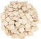 DLUSZERT 240 Stück Quadrate Holzscheiben zum Basteln, 2,5cm Quadratische Holzplättchen, Quadrat Unvollendete Holz Stücke, Naturholzscheiben Streudeko für Malerei DIY Handwerk Hochzeit Tischdeko