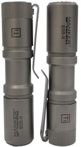 Manker E05 II TI Pocket AA 14500 800 Lumen Nichia 519A LED Taschenlampe