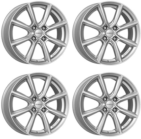 4x Dezent Felgen TN silver 5.5Jx15 ET35 4x100 kompatibel mit Mitsubishi Attrage Space Star