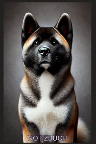 American Akita Notizbuch, Buch, Hunde Motiv, Kalender, Organizer & Geschenkidee, Geschenk für Akita Liebhaber & Fans: Accessoires, Tagebuch, Journal, ... Artikel, Deko, Zubehör, Dad, Mum, Dog