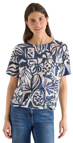 T-Shirt in Ausbrenner-Optik