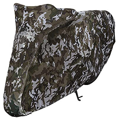 Oxford CV214 Aquatex Camo Motorcycle Cover (X Large), Camoflauge