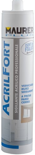 SILICONE ACETICO ACRILFORT GRIGIO 310ml.