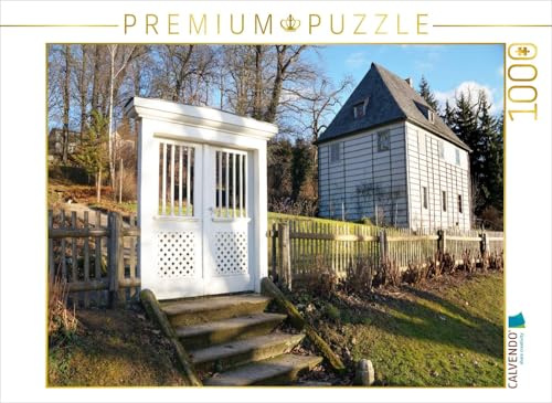 CALVENDO Puzzle Goethehaus in Weimar | 1000 Teile Lege-Größe 64 x 48 cm Foto-Puzzle für glückliche Stunden