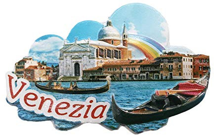 3D Venezia Venedig Italien Kühlschrankmagnet Tourist Travel Souvenirs Handgemachte Harz Handwerk Magnetische Aufkleber Home Küche Dekoration Kühlschrankmagnet Sammlung Geschenk