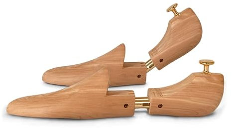 Coccine - Forme per Scarpe in Cedro, Tendiscarpe Universali per Scarpe da Uomo e da Donna, Misura Regolabile, Legno con Profumo di Cedro, Calzata Facile