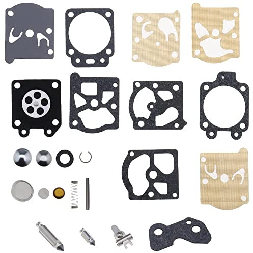eMagTech 2 Kit de Réparation de Carburateur K20-WAT Compatible avec Walbro WA & WT Série Carburateurs Kit de Reconstruction de Carburateur de Remplacement