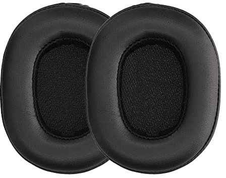 kwmobile 2X Ohrpolster kompatibel mit JBL E55BT Polster - Kopfhörer Polster aus Kunstleder für Over Ear Headphones