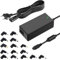 TKDY 90W Universal Laptop Ladegerät, DC Ausgang 15V 16V 18.5V 19V 19.5V 20V Netzteil Versorgungskabel für HP Compaq Dell Acer Asus Toshiba IBM Lenovo Samsung Sony Fujitsu Gateway Notebook Ultrabook