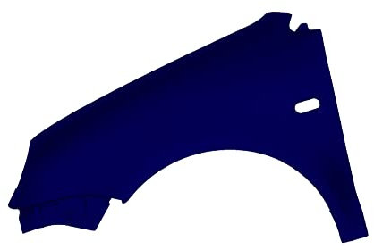Gal Industrial Kotflügel kompatibel für VW Polo 9N IV 4 LB5N Links Blau Vorderseite lackiert
