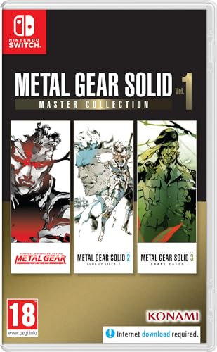 KONAMI Metal Gear Solid: Master Collection Vol. 1 [GRA Switch] (Schalter) - Videospiel für Erwachsene, Metal Gear Solid Fans
