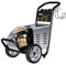Benza BZT17015 – Hidrolimpiadora eléctrica Profesional 170 Bar, 3000 W, 15 L/min – Bomba latón, pistones INOX cerámica, 10 m Manguera Acero, Total‑Stop
