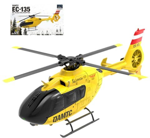 ELEMENTO F06 RC-Hubschrauber für Erwachsene Kinder 6CH Direktantrieb Bürstenlos Flugzeuge 1/36 3D-Kunstflug Helikopter Model 2024 Geschenk-RTF Version