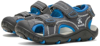 Kamik Kinder Sandale Seaturtle2, Grau GBL, 33 EU