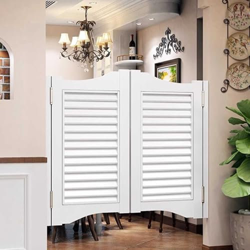 LoJax Schwingtüren Massivholztür Paar Tür Halbe Schwingtür Zauntür Halbe Verandatür Trennwand Bar Rollladentür Cowboy-Tür