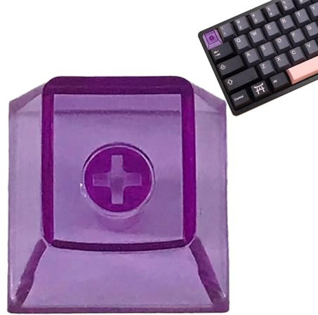 Capuchons de Touches Transparents R4 - Clavier Mécanique Vierge, Accessoires Durables et Imperméables pour Femmes et Hommes