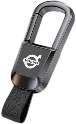 Schlüsselanhänger Auto für Volvo V40 V60 V70 V90 XC40 XC60 V50 S40 S60, Zinklegierung Auto Schlüsselring Schlüsselhalter Auto Schlüsselbund mit Logo Auto Schlüssel Anhänger Autoschlüssel Zubehör