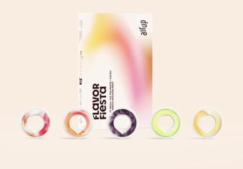 Flavoured Water Bottle Pods/Various Colour Available/BPA Free/0 Calories/Tristan -wild berry, Kola, Cherry, Apple, Bubble Gum Pods etc. (Flavor Fiesta Variety 5 Pods)