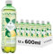 VIWA VITAMIN WATER Tè Gelato Verde Bevanda Rinfrescante Zero Zucchero con vitamine C, D e B. Sapore lime e limone, 600 ml, confezione da 12, Green Tea
