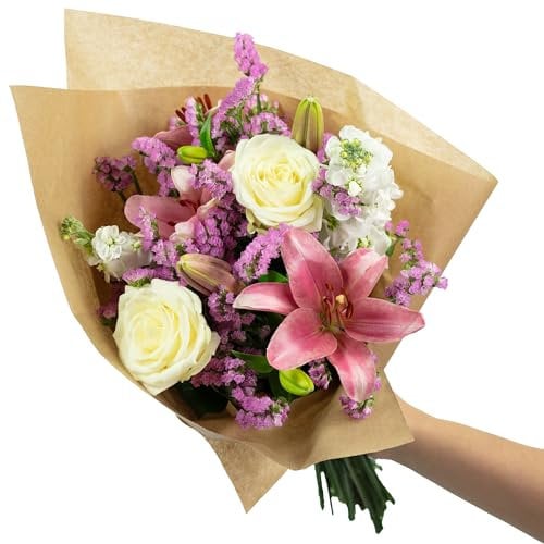 Blumenstrauß 'Pink Majesty' - Größe M - Stiellänge ca. 50 cm - Strauß frischer Blumen