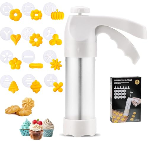 EooUooIP Cookie Press Gun Kit, Spritz Cookie Press, Cookies Maker