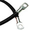 Negative Black Battery Earth Strap 600mm, 24 Inch Switch Starter Cable Car Flexi Lead