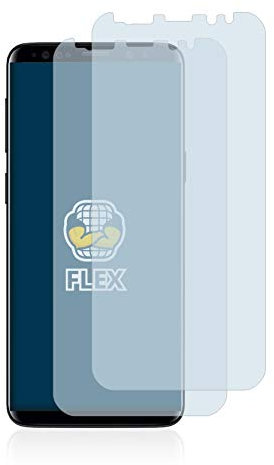 brotect Protection Intégrale 3D Incurvé pour Samsung Galaxy S9 Plus (2 Pièces) - Couverture Complète, Film Protection Écran