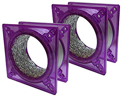 alsohome Akust - Adattatore per ventola per condotto d'aria da 80 mm/90 mm, colore: Viola