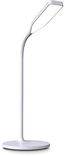 InLine® SmartHome LED Tischleuchte mit Qi-Ladefläche und USB Ausgang, weiß 59903W