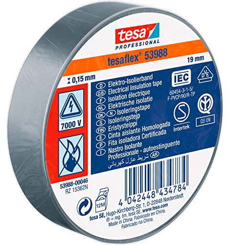 lombardiangelo Cintas aislantes Tesa Gris IMQ MT25X1,9