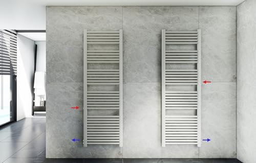 MC Heat Premium Austauschheizkörper Renovierungsheizkörper Badheizkörper Seitenanschluss (400mm * 1200mm- Anschluss 500/540 mm)