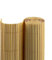 casmartis PVC Sichtschutzmatte - Bambus - 160 x 500 cm - Zaunsichtschutz, Sichtschutzzaun, Balkonverkleidung, Zaunblende