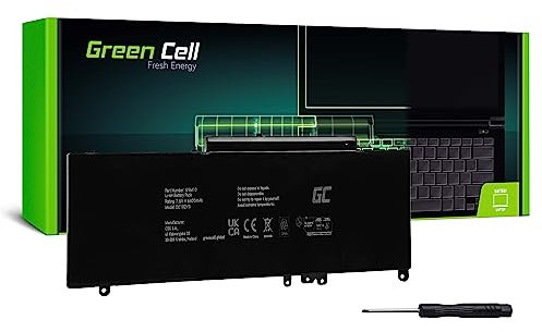 Green Cell Batterie G5M10 0WYJC2 pour Dell Latitude E5250 E5450 E5550 Portable (6200mAh 7.6V Noir)
