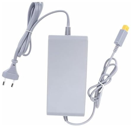 Alimentatore di rete per Nintendo Wii U, cavo di ricarica, cavo di alimentazione, adattatore AC