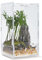 WBHONGHUI Transparentes Terrarium für Reptilien, Acryl, mit Riegel, perfekt für Amphibien und Wirbellose wie Spinnen, Frösche usw., klein, horizontal oder vertikal