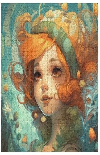 Pixie - 1000 Teile Puzzle – - Hochauflösendes - Gelegenheitsspiel – 1000 Teile Holzpuzzle 1000 PCS