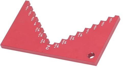 Oberfräsen-Tiefen- und Sägemesser, Rostfrei, Präziser Kompakter Oberfräsen-Tiefenmesser für die Fertigung