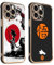 2 Stück Handyhülle für Apple iPhone 15 Hülle 6.1 Zoll, Anime Dragon Ball Goku Super Z Saiyan DBZ Manga Muster Junge Mädchen Galvanisierte Schutzhülle Weich TPU Stoßfest Dünn Case mit Kameraschutz, 01