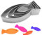 Tedious Fisch-Cracker-Ausstecher,Fisch-Ausstechformen Formen - Kuchenform Edelstahl 4 Stück | Ocean Creatures Cracker-Ausstecher, Keksformen für Kekse, Fisch-Keksausstecher, Form zum Backen