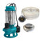 Set IBO Furiatka 2 Tauchpumpe Pumpe Wasserpumpe V550 230V mit Zerkleinerer + 20m Schlauch + 2 Anschluss (Tauchpumpe V550 + 20m Schlauch + 2 Anschluss)