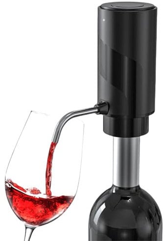 Beccuccio elettrico ricaricabile, decanter intelligente con cavo USB, regalo per gli amanti del vino