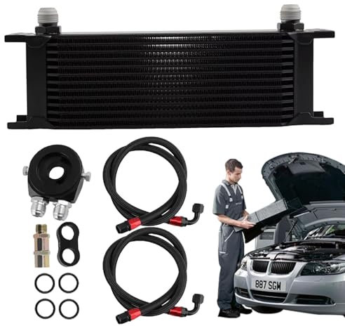 Kit radiatore olio motore, radiatore olio motore per auto, Radiatore di raffreddamento per carichi pesanti, Sostituzione radiatore olio radiatore, kit radiatore motore trasmissione, parti motore per l