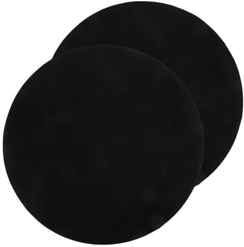 IWOWHERO 2stücke Runde Grillmatte Antihaft Kochen Pad Grillunterlage Wiederverwendbar Grillzubehör Für Gemüse Fisch Kebabs Leicht Zu Reinigen