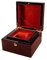 Helle helle Uhrenbox, rot lackierte Holz-Uhrenbox, Uhrenset-Box