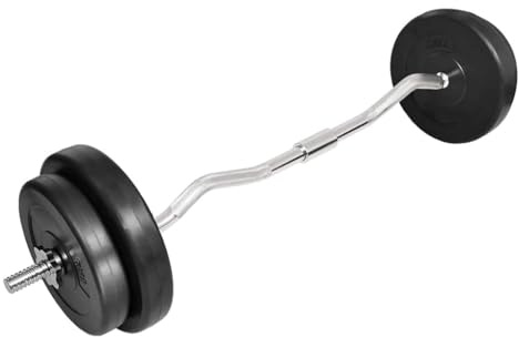 Generisch Hantelset mit Curlstange und Hantelscheiben 30 kg,Sportartikel,Fitness,Gewichtheben,Hanteln & Gewichte-90373