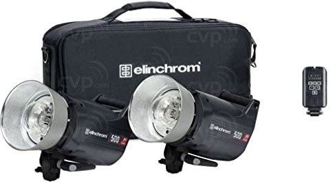 Elinchrom E20662 Schwarz Kamerablitz - Kamerablitze (Schwarz, Universal, 5500 K, 0,6 s, 2,5 s, 300 W)