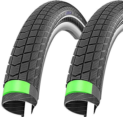 Schwalbe 2X Big Ben Plus GG E-50 Draht Reflex Snakeskin 20x2,15 55-406mm +FL.
