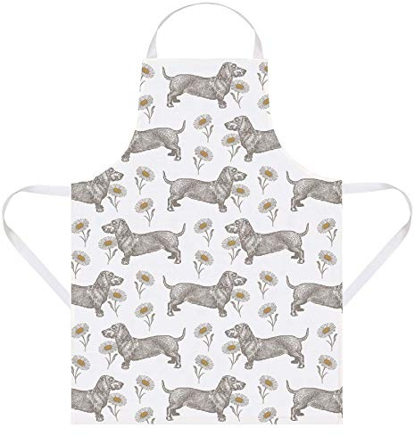 Thornback & Peel Dog & Daisy Apron, Cotton, Multicolour, 60 x 80 x 3 cm