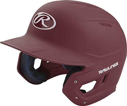 Rawlings | MACH Batting Helmet | Matte Maroon | Senior 6 7/8 - 7 5/8